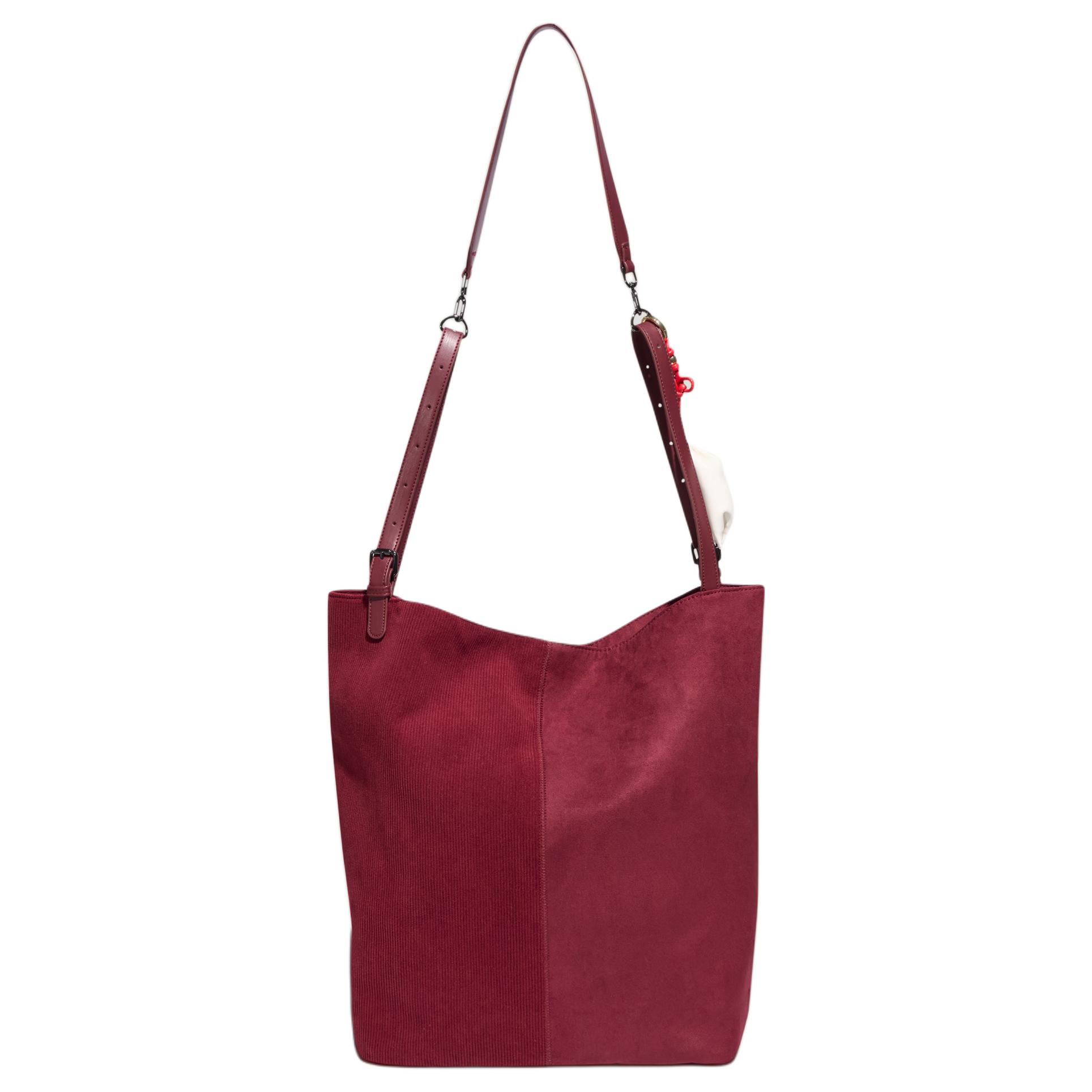 

Adidas Originals Fabric Tote Bag, Shoulder Bag Large Unisex Dark Red KH0282
