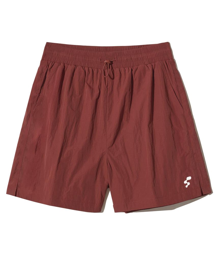 FILLUMINATE (W) Essential Nylon Shorts - Wine