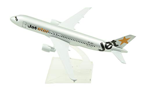 TANG DYNASTIE 1/400 16cm Jetstar Airways Airbus A320 Legierung Flugzeugmodell Spielzeug