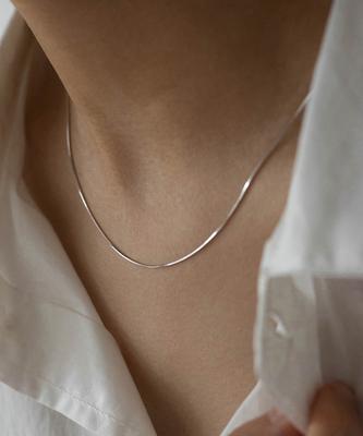 Heita Onn Silver Necklace Silver Chain Necklace