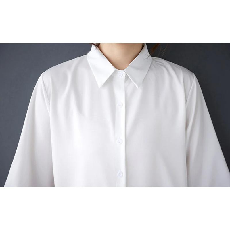 Xitao Bedrucktes einreihiges lockeres Damenkleid ZMY1218