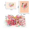 New 3D Pop Up Card Anniversary Card Butterfly Flower Post Card Best Wishes Beautiful Birthday Cards Birthday Gift