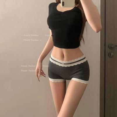 Girls In The Spring and Autumn Period and The Antibacterial Non Trace Letters Don't Clip Hip Waist Boxer Briefs