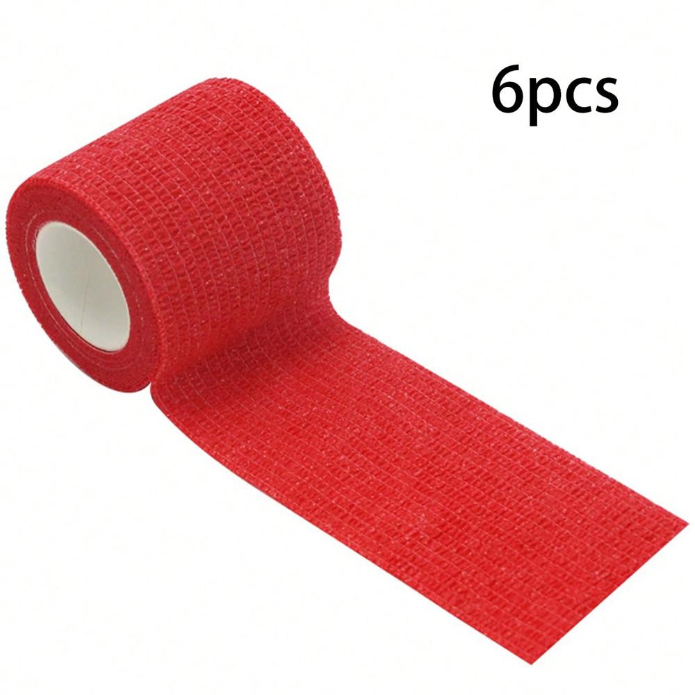6/12 Rolls Self Adhesive Bandage Wrap Cohesive Breathable Vet Wrap For Sport Wounds 2 X 5 Yards Athletic Support