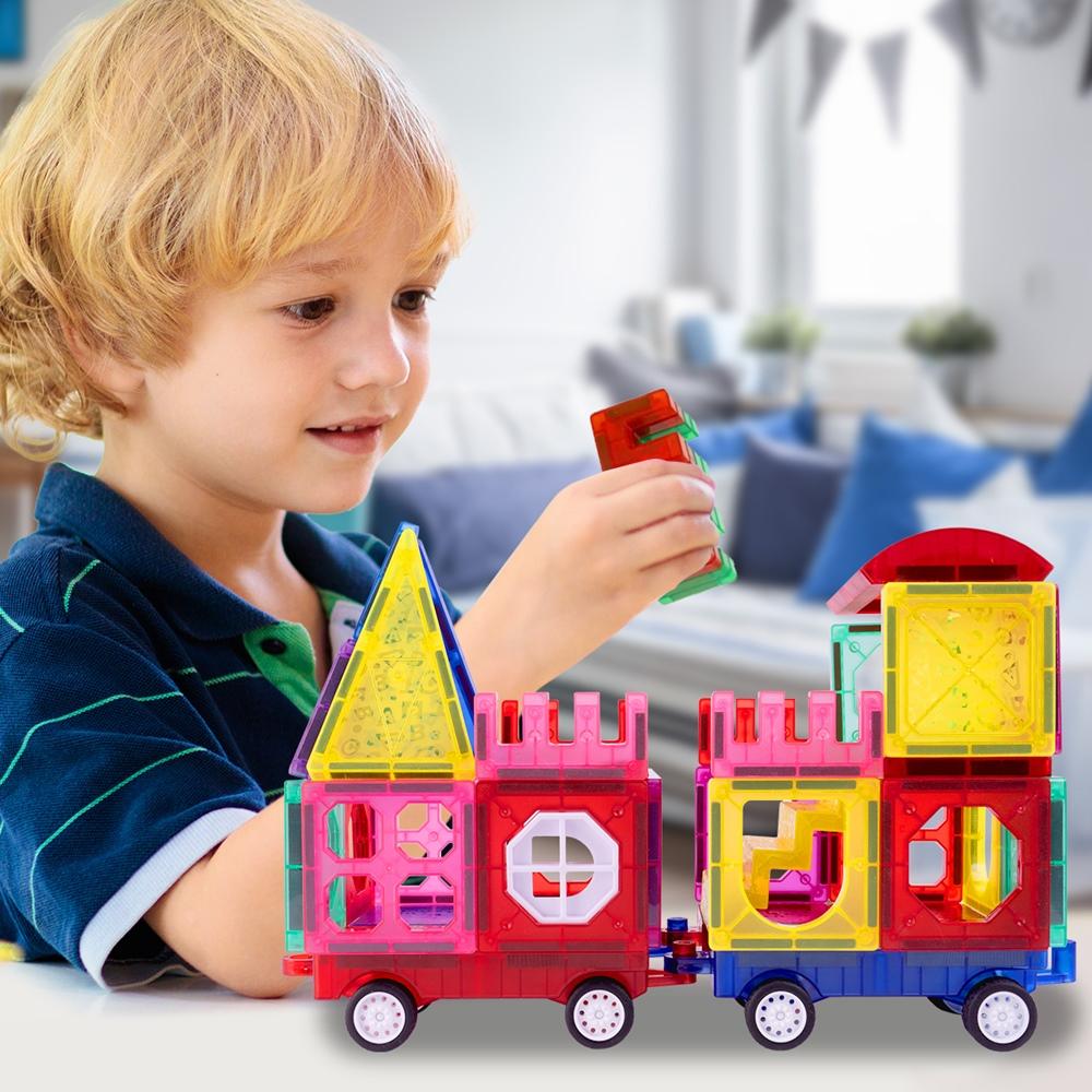 Magnetic Educational 3D Creative Blocks 72 Pieces
