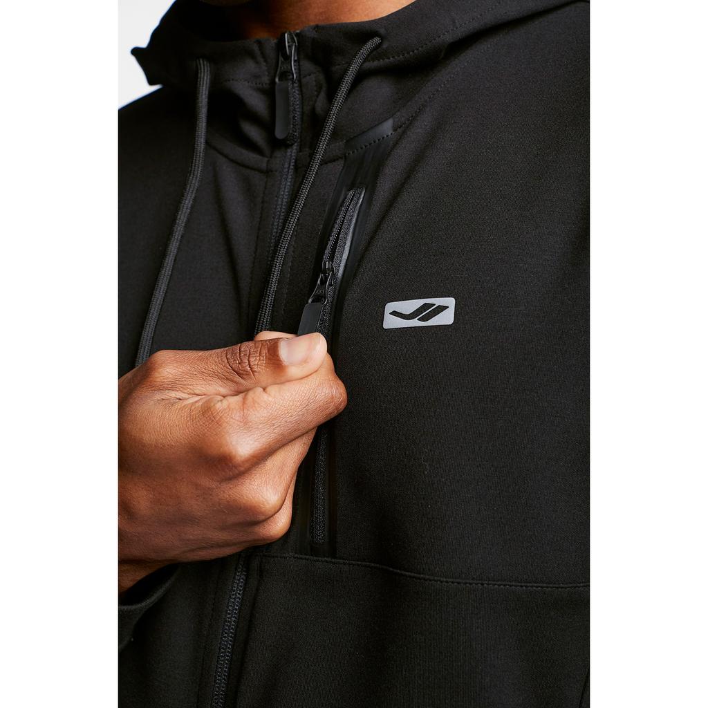 Lescon Herren-Kapuzenpullover mit Reißverschluss 23B-1101