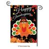 Turkey Yard Decoration Flag: Halloween Pumpkin & Thanksgiving Festival Garden Flag