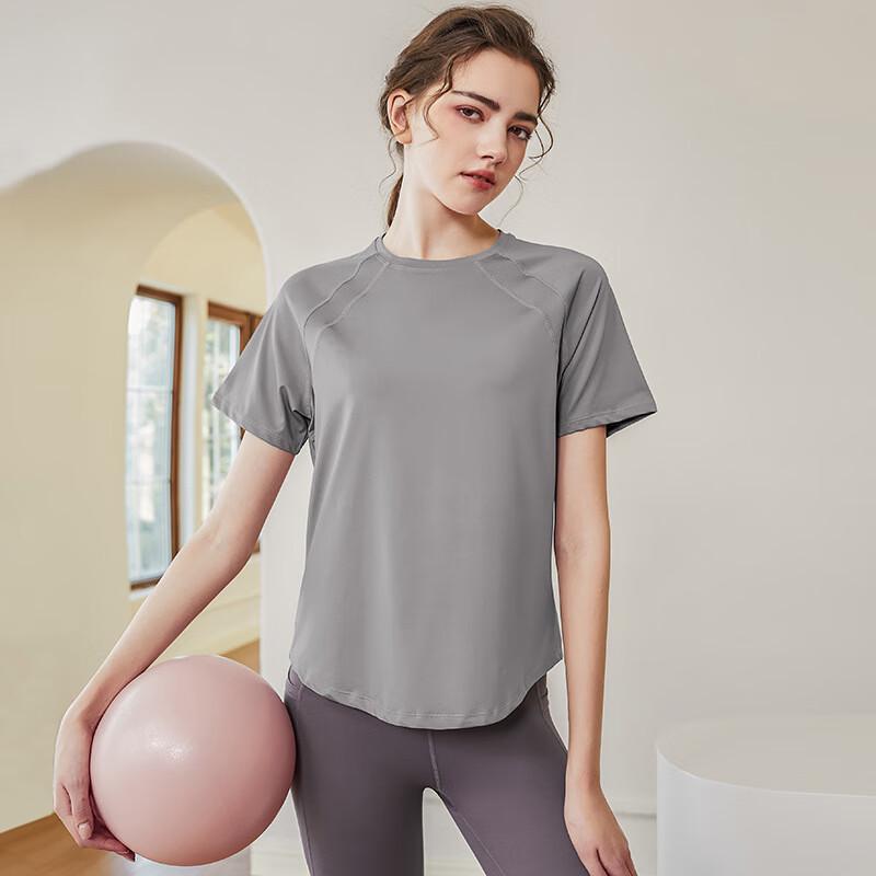 WEZHO Women s Loose Quick-Dry Sports T-Shirt
