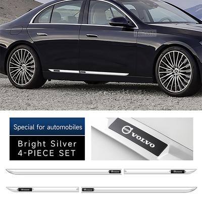 Bandes Protectrices Décoratives de Protection de Carrosserie de Porte Latérale en Acier Inoxydable pour XC90 S60 S90 XC60 V90 Accessoires de Voiture