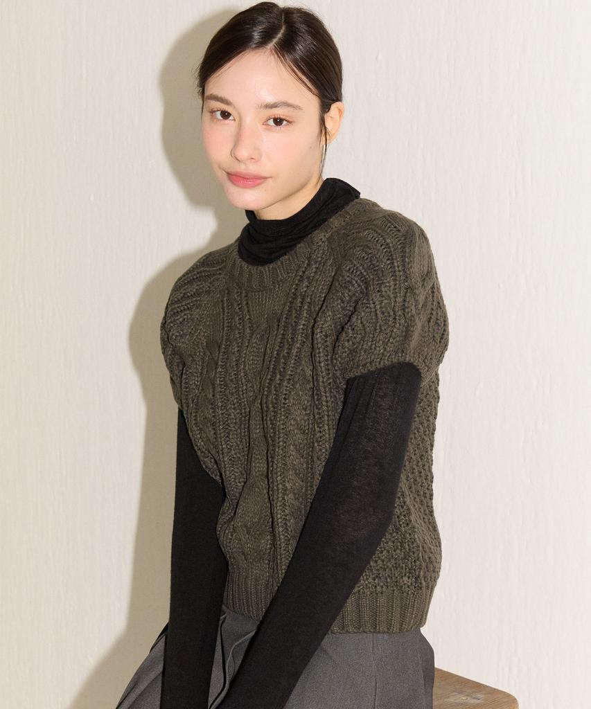 Peullobeu Cozy Layerd Knit_K/Br
