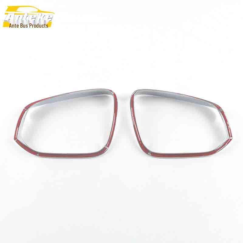 21 Crown Highlander Rearview Mirror Rain Eyebrow & Decorative Frame