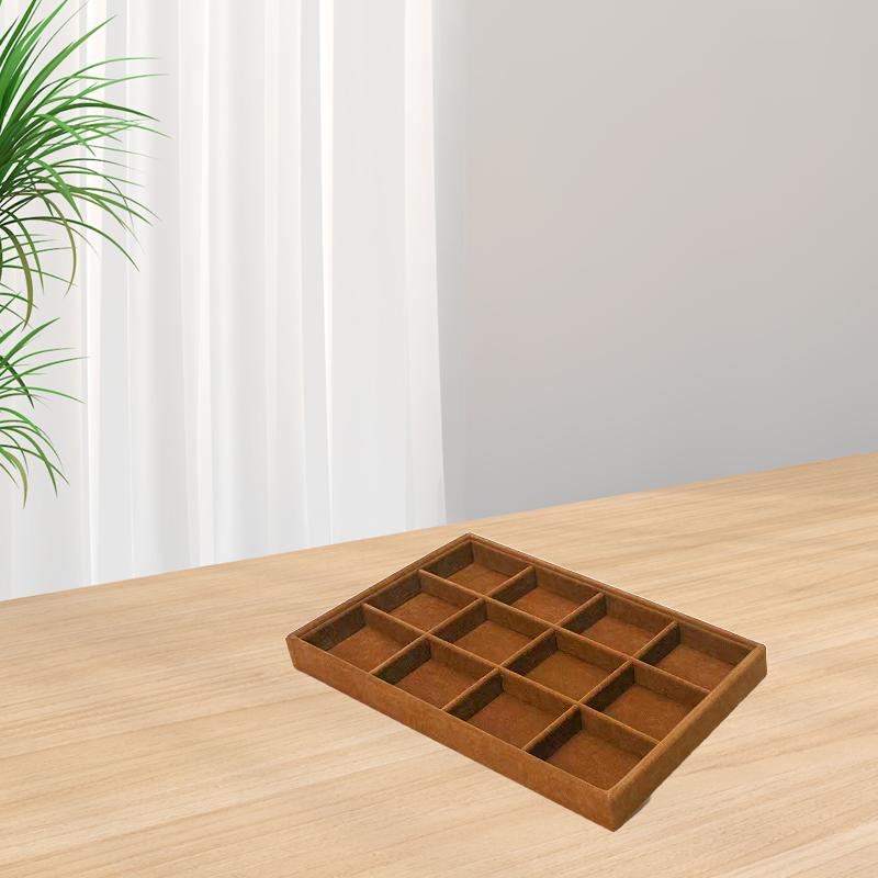 1Pc Home Furnishing Fashion Show Plate Practical Storage Box Convenient Detachable Bracket Jewelry Display Tray Jewelry Cabinet