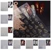 Manikyr Ornaments Christmas Bronzing Nail Decals Christmas Bronzing Nail Stickers Lady