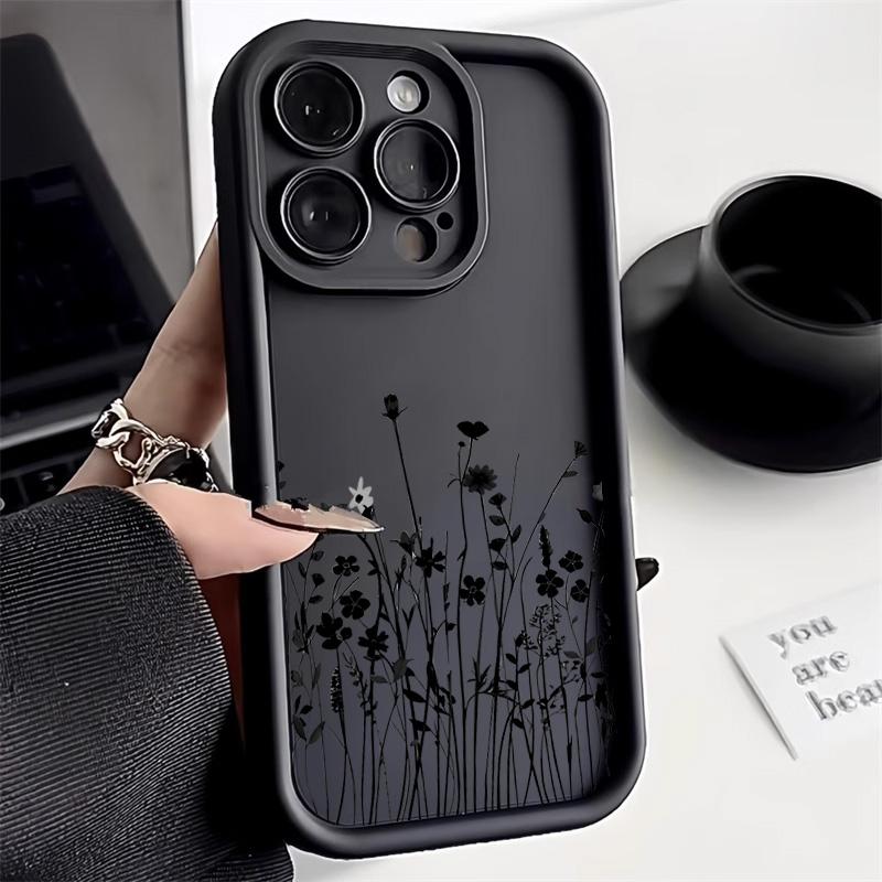 Silicon Flower Case For Samsung Galaxy S24 Ultra A55 5G A54 A35 A34 A33 A32 A15 A14 A13 A12 A53 A52s S23 S22 S20 S21 FE Funda