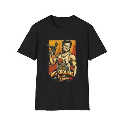 T-shirt Jack Burton – Les Aventures de Jack Burton à Chinatown T-shirt Film d'Action Années 80