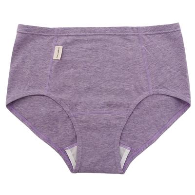 Organic Cotton Sanitary Shorts Purple [Natura Moon] (Daytime) (M~L Hips87-100)