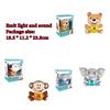 Elephant Toys Plush Baby Soothing Cute Stuffed Animals Glowing Sound Toys Music