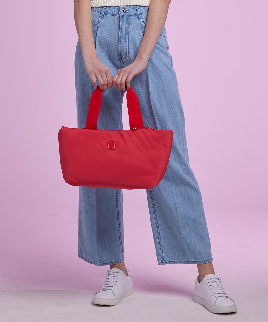 Conamor Mono Padded Standard Tote - Coral