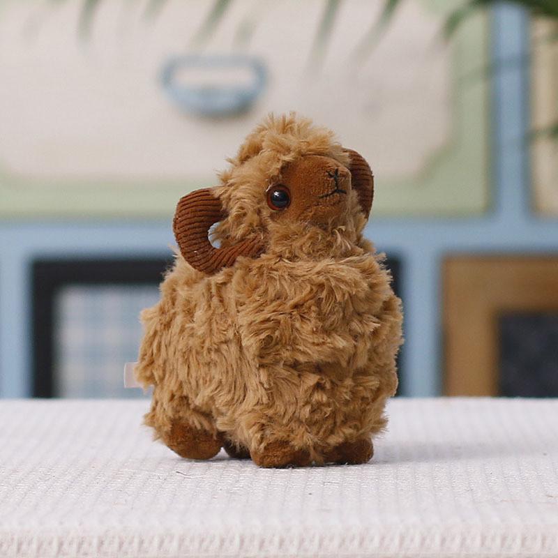 Plush Sheep Hanging Ornament With Pp Cotton Fill For Kids And Adults