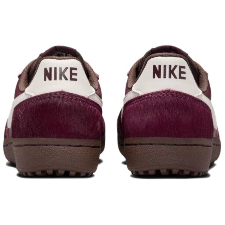 New Nike Field General '82 Burgundy Crush Pony Hair Women's IB2323-600