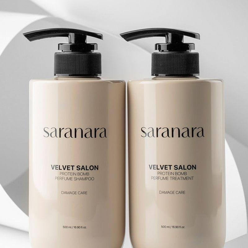 Saranara Velvet Salon Protein Balm Perfume Protein-packed Shampoo & Treatment Treatment