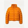 % White Duck Down Stand-up Collar Ribs Down Jacket for Women's Winter New Foreign Style Ultra-light and Relaxed Small Jacket