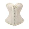 Women's Corset Top with Lace-Up Front Bustier Shapewear for Daily Wear