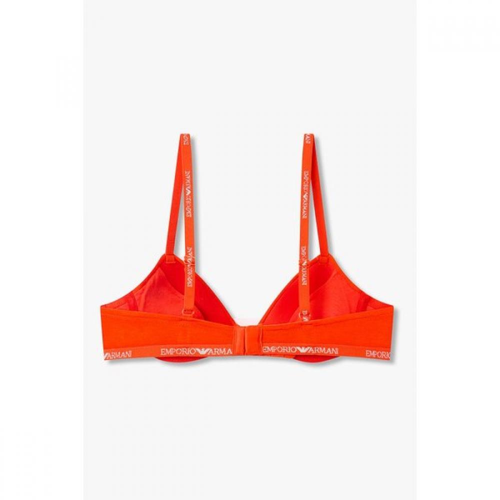 Emporio Armani Women Metallic Logo Removable Push Up Bra 0826185518