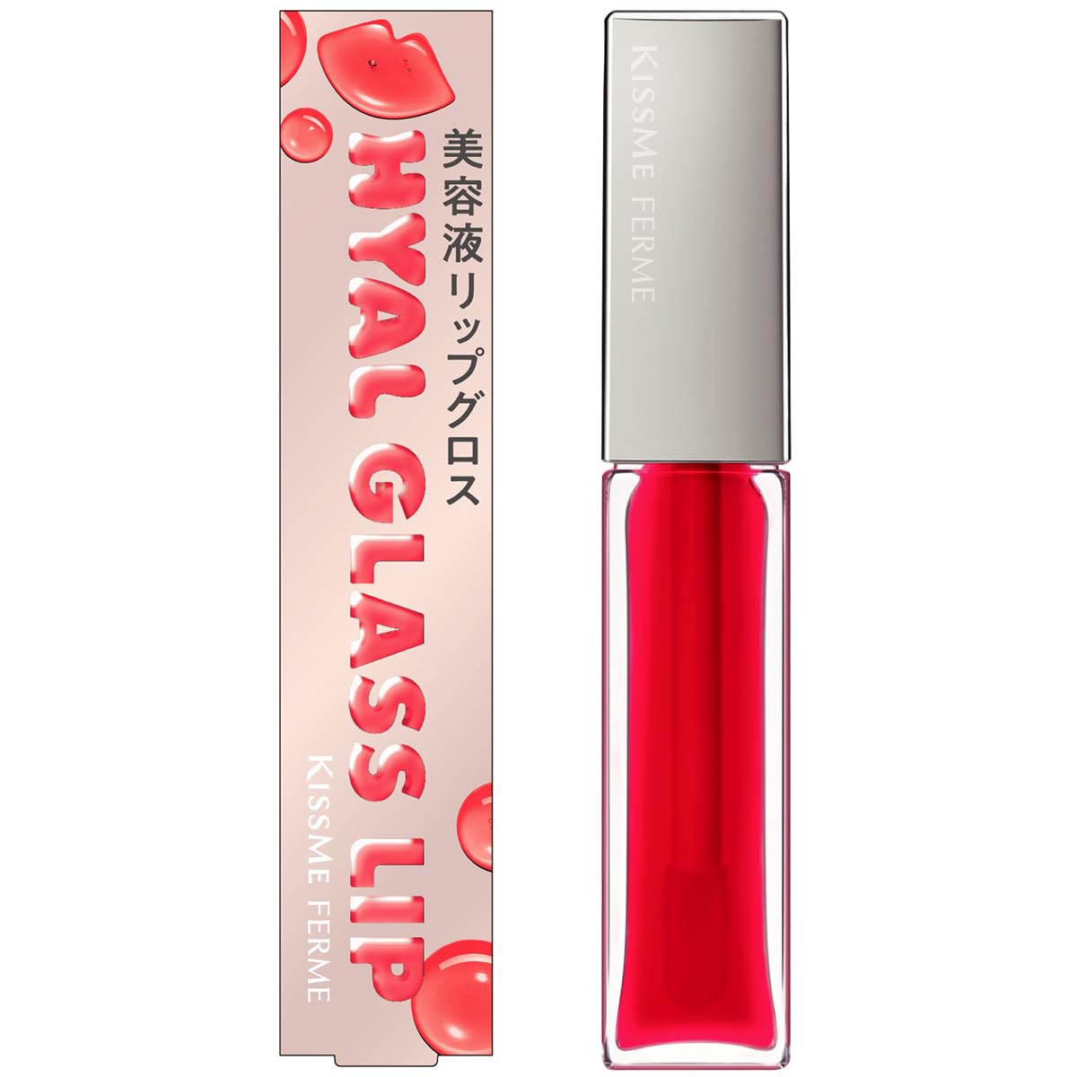 Kiss Me FERME Гиалуроновая кислота для губ 02 Желе Красный