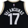 adidas X NBA Kooperation Swingman Fan Edition Toronto Raptors Valanciunas Saison 2015-16 V-Ausschnitt Ärmelloses Basketballtrikot Unisex Trikot AL7143