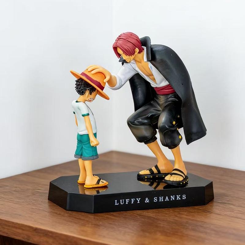 Anime Handheld One Piece Reward Memories Straw Hat Luffy Red Hair Shanks Collectibles Handmade Accessories Toys Gifts