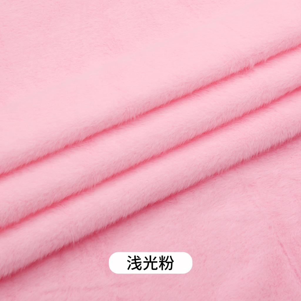 50x50cm 5mm Soft Breathable Elastic Faux Fur Fabric for Sewing Plush Toy Doll Scarf Hat Decorative Cloth Handmade DIY Fabrics