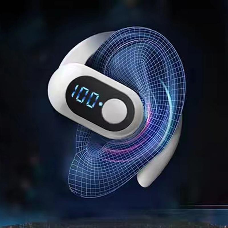 Wireless Bluetooth 5.4 Headphone Type-C Flash Charging Port Ear Hook Earphone Hifi Stereo Noise Reduction Headset Earbud
