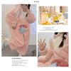 YEMOCILE Kigurumi Warm and Fluffy Elephant Winter Cute Pig Design Women's Pajamas, Pajamas, Fleece-Lined, Loungewear,