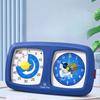 Dual Screen Visual Timer for Children and Students' Special Study Assignment Mute Alarm Clock Time Management Two In One
