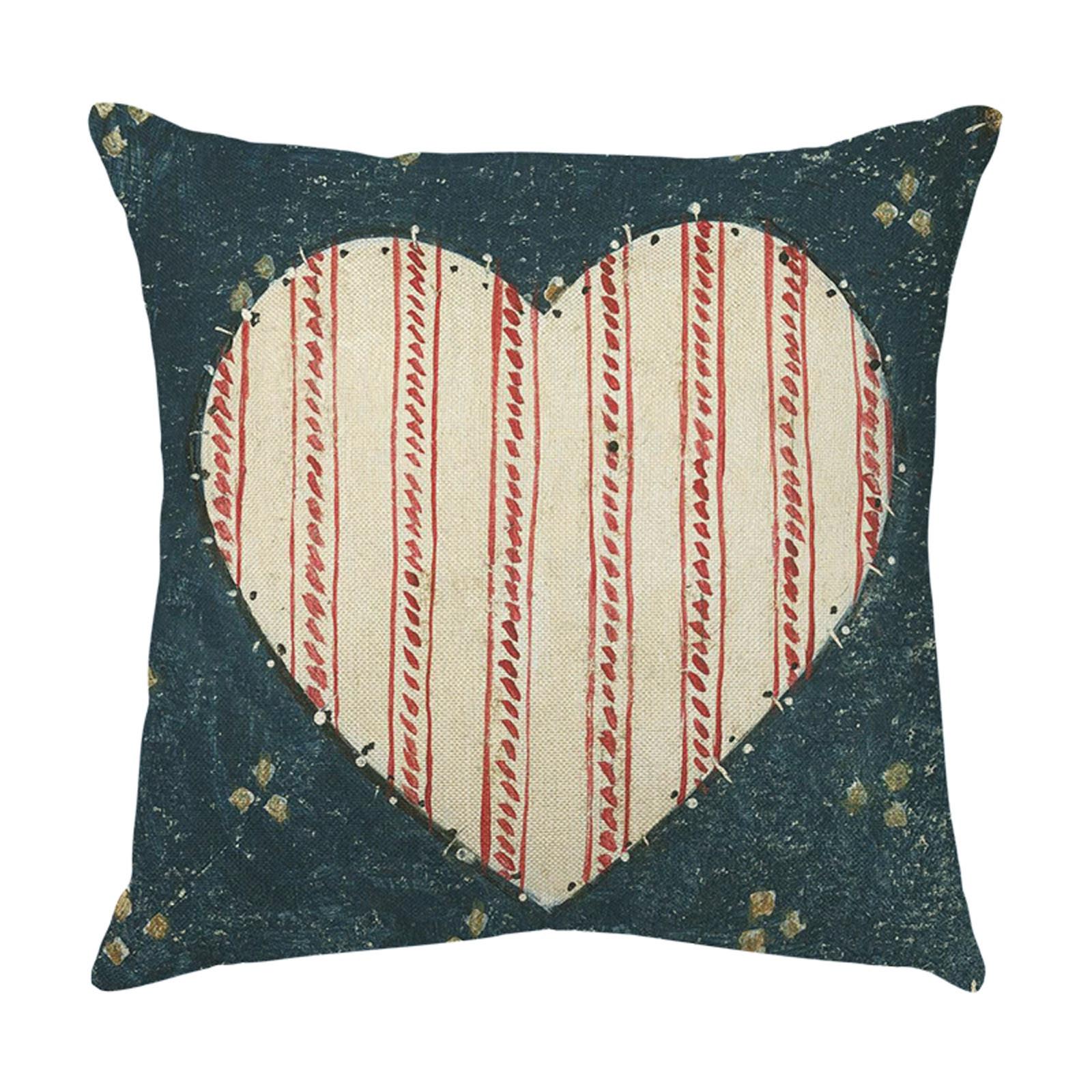 Independence Day Pillowcase Cartoon  Linen Digital Printing Pillowcase