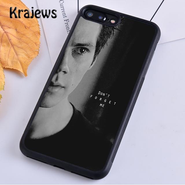 Krajews Dylan O'Brien Teen Wolf Cool Phone Case Cover For iPhone 16 15 SE2020 14 6 7 8 Plus 11 12 13 Pro Max Coque Fundas