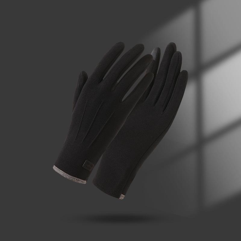 

Unisex Fleece-Lined Touchscreen Cycling Gloves: Windproof, Thickened, and Warm for Autumn & Winter.