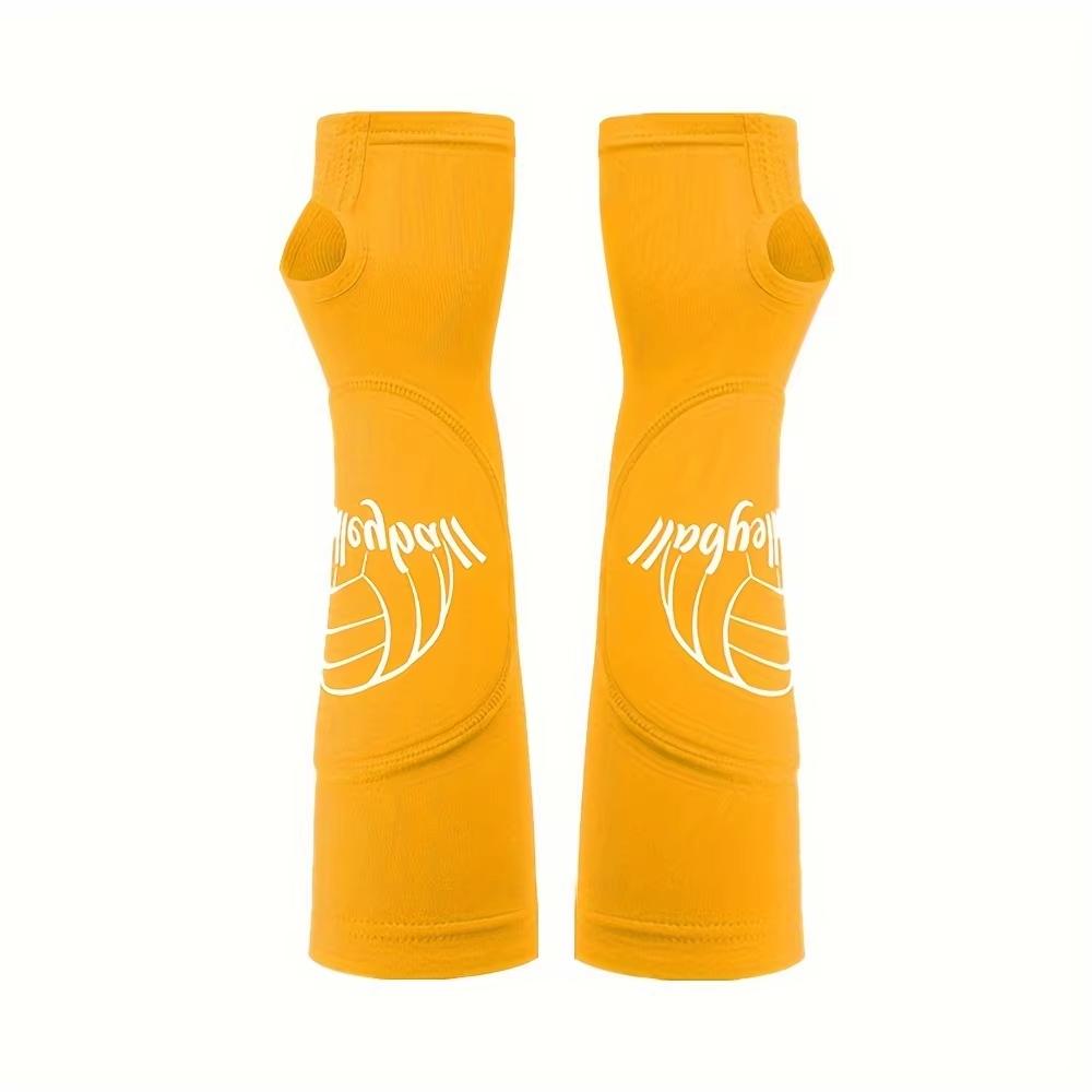 1 Paar Professionelle Volleyball Sport Arm- und Handgelenk-Ärmelschoner, Elastische Atmungsaktive Antikollisions-Armstulpen
