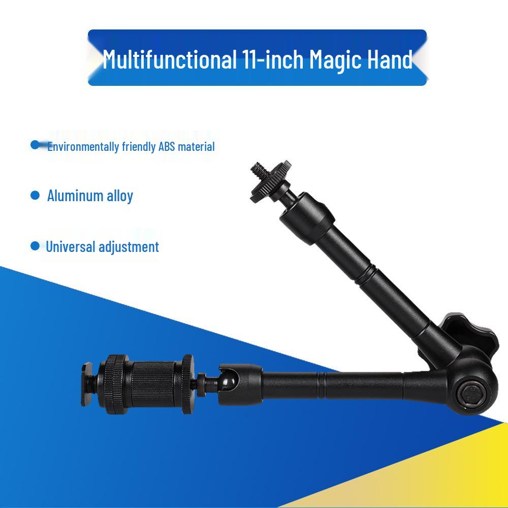 SLR Camera Magic Arm Mount Kit with 7/11-Inch Size Options – Includes Large/Small Crab Clamp and Mighty Clamp