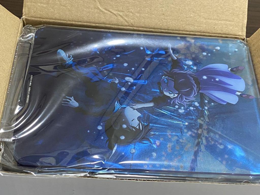 [USED] Detective Conan: The Black Iron Fish Shadow DVD Pre-order Bonus: Glowing Acrylic Plate