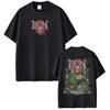 Camiseta de Anime Hunter X Hunter Gon Freecss Manga Gráfica Manga Corta Camiseta Hombre Mujer Algodón Casual Holgada Camisetas Streetwear