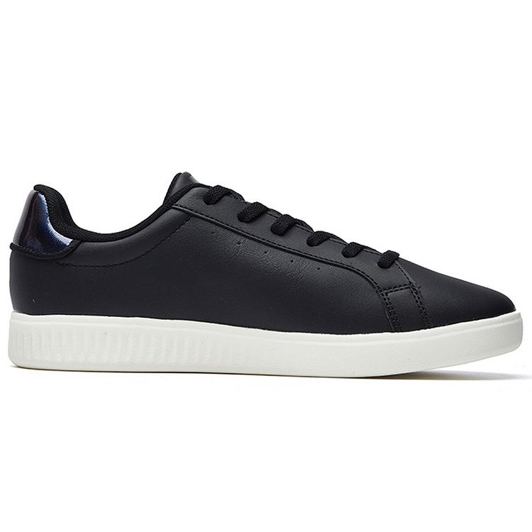Anta Lightweight Low top Skateboard Shoes Women's Black White 122038062-3