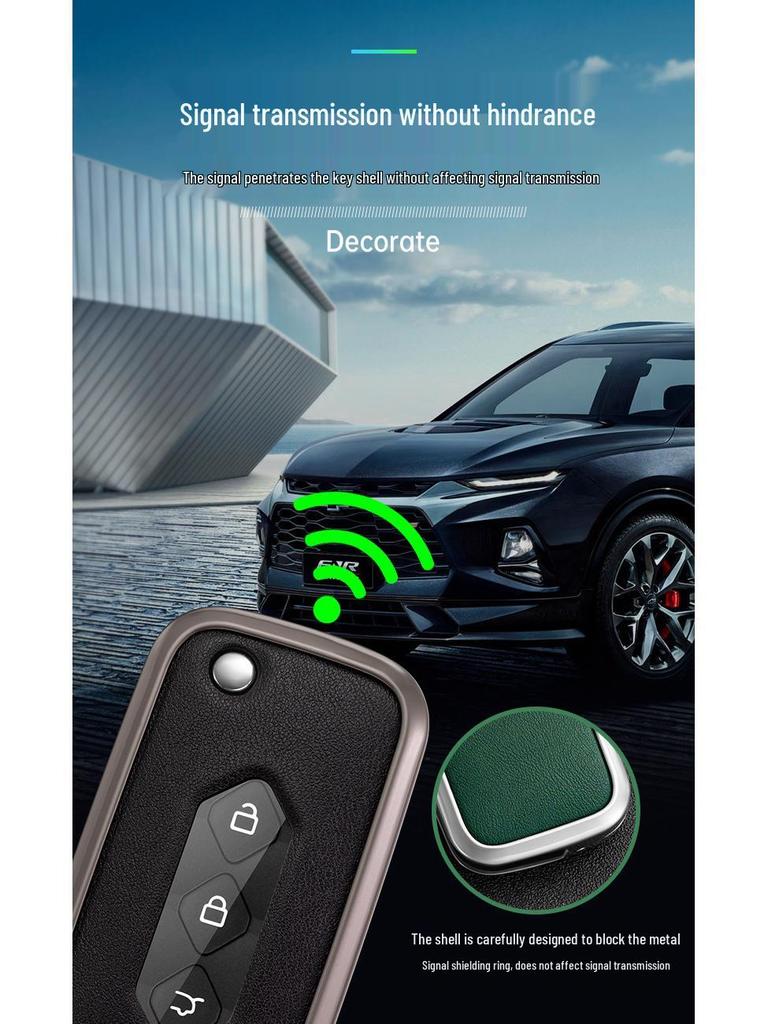 Wuling Xingchen 2022 Key Cover for Jiachen Xingyao Edition – Folding Metal Car Key Shell