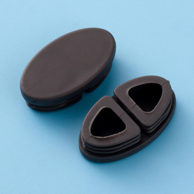 Toilet Seat Support Pads Buffer Shock-Absorbing Rubber Gaskets Plastic Silicone Plugs Round Mushroom Head Accessories for Toilet