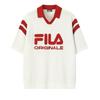 Fila Oryginalny Modny Osobowość Modny Klasyczny Retro Codzienny Wszechstronny Wygodny Luźny Dzianinowy Sweter z Krótkim Rękawem Damskie topy F11W629401FWT