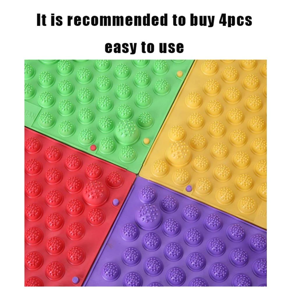Massage Pad Plantar Finger Pressure Plate Foot Massage Sensory Toy Children and Adults Thickened To Relieve Tension Fun Game Mat