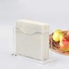 Acrylic Tissue Box Modern Guest Towel Holder Household Tissue Paper Dispenser Case  Restaurant