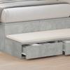 Bed Drawers Concrete Grey 90 x 36.5 x 16.5 cm Engineered Wood