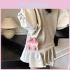 Pattern Letter Bow Solid Color Leather Children Shoulder Chain Bag Shoulder